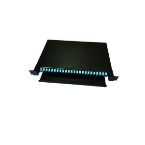 Cheap 1.2mm Thick Fiber Termination Box Patch Panel ODF For SC 24 Core Pigtail for sale