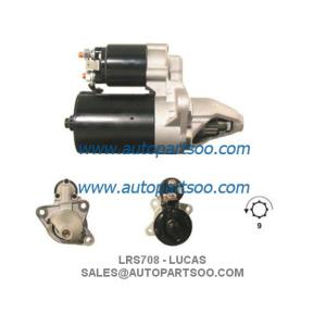LRS708 LRS899 - LUCAS Starter Motor 12V 0.8KW 9T MOTORES DE ARRANQUE