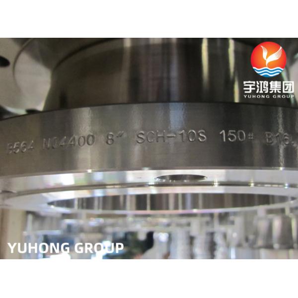 B564 UNS N04400 ASME B16.9 ClASS150 NICKEL ALLOY WNRF FLANGE