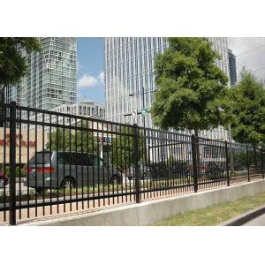 Cheap Flatted Top 1.5*2.0 Decorative Aluminium Fencing for sale