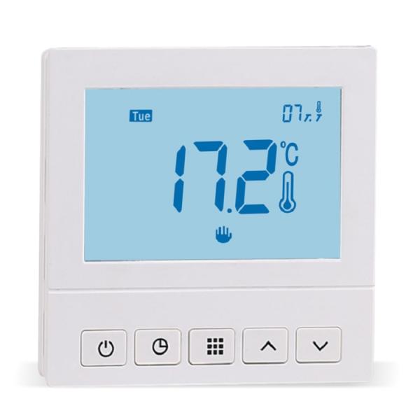 Touch Screen Underfloor Heating Thermostat Programmable Digital Touch Screen Thermostat