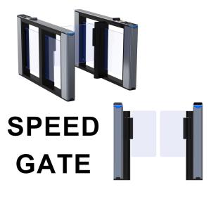 Made Of Aluminum Alloy Speed Gate Turnstile Security Swing Gate For Office