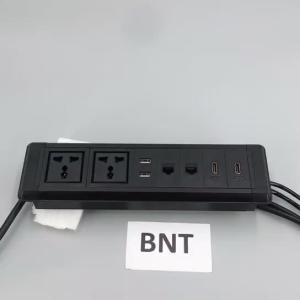 CE certificate intelligent built in desktop usb power socket with Schuko plug