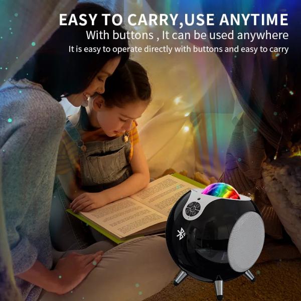 CE 10w Projector Bluetooth Speaker LED Projection Lamp For Pesta Malam