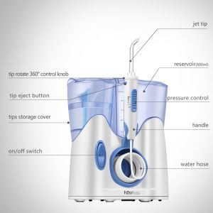 Professional Countertop Water Flosser with 30-110PSI Adjustable Water Pressure