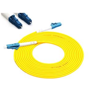LC - LC Fiber Optic Patch Cables , FTTH Optical Patch Cord PVC / LSZH