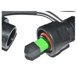Corrosion Resistant MPO MTP Patch Cord , MPO Fiber Optic Cable IP68 Protection