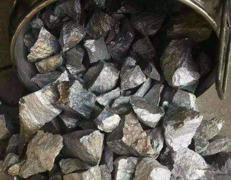 Silver Metal Block Ferro Molybdenum Alloy With 60%Min Purity