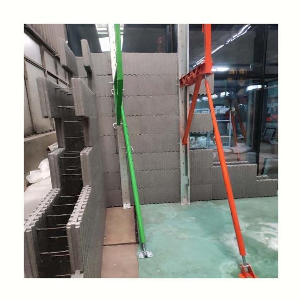 Non-Alloy Permanent Bracing For Insulated Concrete Forms ICF Wall In Customized