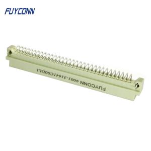 2 rows 2x32P 64PIN DIN 41612 Connector Right Angle PCB Plug Eurocard Male