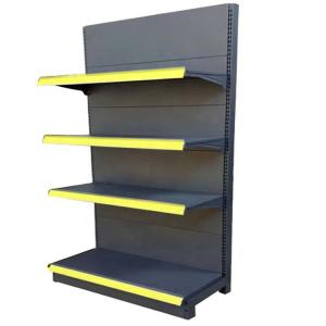 Factory customization Store racking supermarket metal gondola shelving