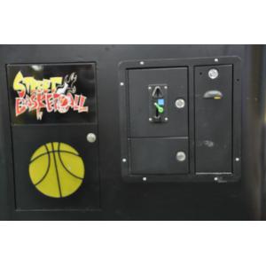 Black Basketball Shooting Game Machine , Street Hoops Arcade Machine With