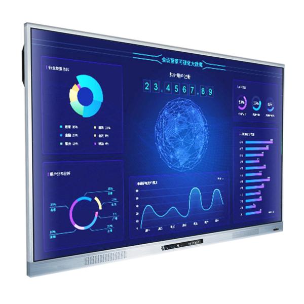 4k 65 Inch Screen LCD Interactive Whiteboard , Electronic Classroom Digital