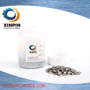 Abrasion Resistant Carbide Cutting Tips , Alloy Metal Tungsten Saw Tips