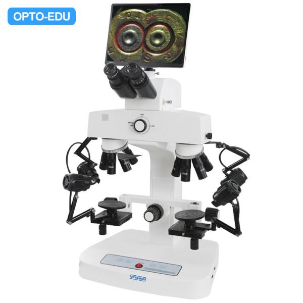 Quality OPTO-EDU 10.5" LCD Pad Forensic Comparison Microscope with 2x~240x Magnification and 4K Resolution for Laboratory and Research wholesale
