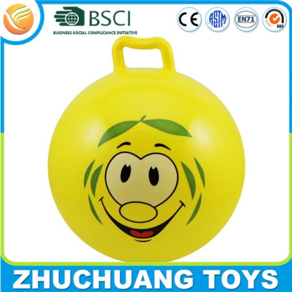 modern pvc handle ball toy for children 2-6 years old