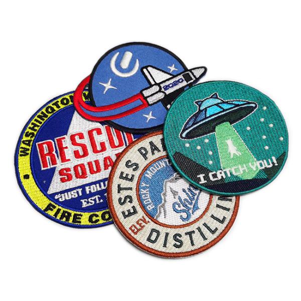 Washable Work Shirt Name Patches Custom Embroidered Iron On Patches