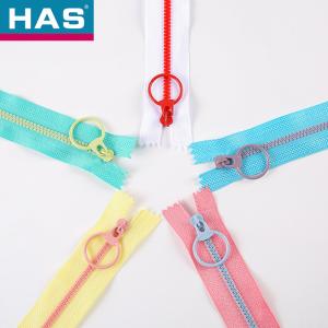 Open End Plastic Zippers Smooth Coloured Zippers Nickel Free