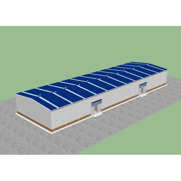 Q235 / Q355 Steel Structure Workshop Prefabricated Steel Frame Buildings