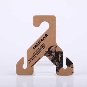 Custom Printing Cardboard Shoes Hangers Recycled Paper Material Eva Slipper