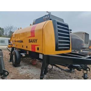 Cheap 2012 Sany Used 6013 Trailer Pump ，Old Concrete Pump Tow Behind for sale