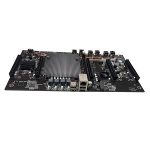 LGA2011 Intel® X79 Ethereum Mining PC Motherboard 5 PCIE X8 60mm Slots Spacing