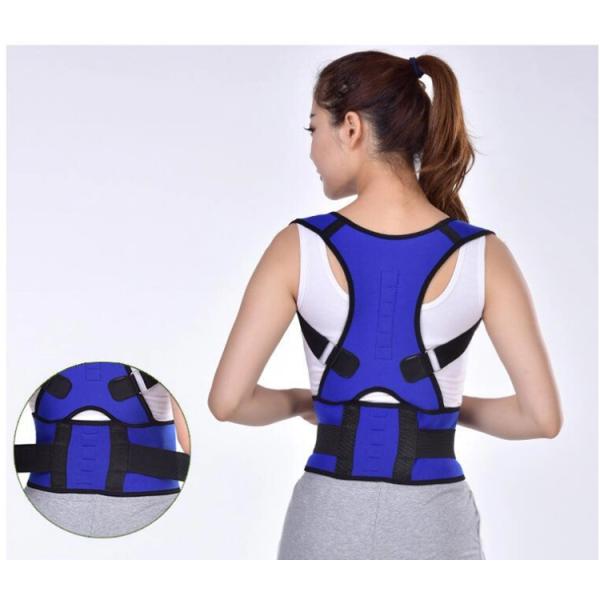 Daily Life Waist Back Support Belt Fully Adjustable For Adults / Humpback