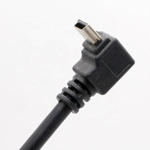 90 Degree Right Left UP DOWN Angle Mini USB Data Charger Cable