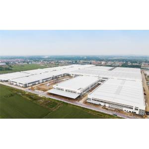 Prefab Steel Structure Warehouse Designed With Clear Span Construction