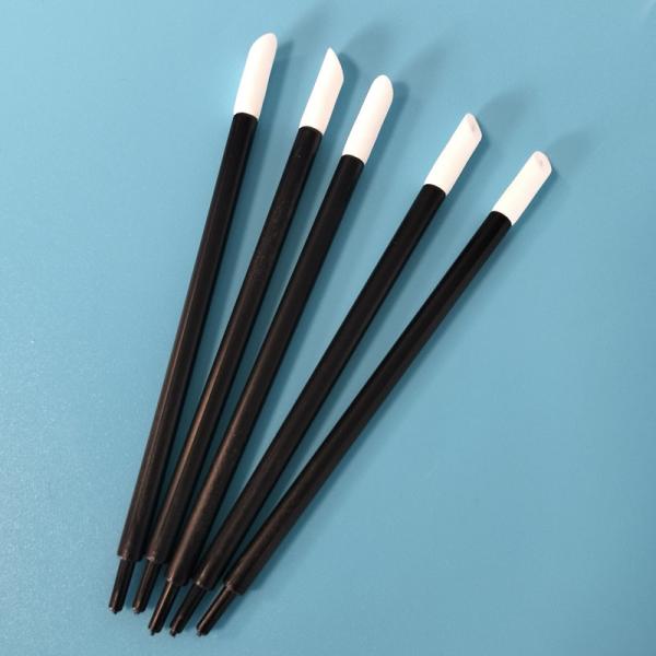 T-11 Lint Free Black Handle Mold Cleaning Swab 5mm PU Foam Swab For Printer