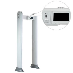 Lightweight Archway Metal Detector , LCD Elliptical Walk Through Scanner