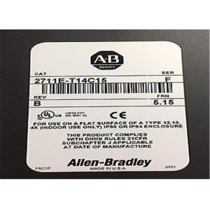 2711E-T14C15 Allen Bradley Panelview 1400 Operator Interface Terminal REV B FRN