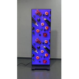 Foldable Indoor P2.5 LED Poster Display 640x1920mm Indoor Full Color Poster