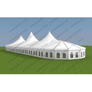 Customized Mixed High Peak Multi-side Tent For Wedding Party