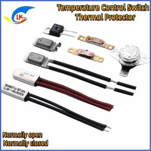 Ksd9700 Thermal Protector Plastic Case Normally Open Thermostat Temperature