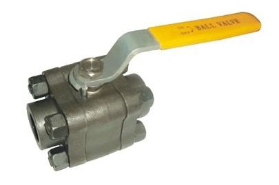 Split Body Forged Steel Ball Valve 1/2" - 4" Size Manual Operation High
