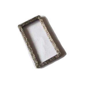 AISI304 14X10mm Compressed Knitted Wire Mesh For Snow Foam Lance Filter