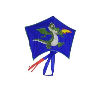 100*120cm 30m String Line Dinosaur Kite With Fiberglass Frame