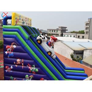 Commercial Inflatable Mario Theme Inflatable Slide Pvc Inflatable Castle