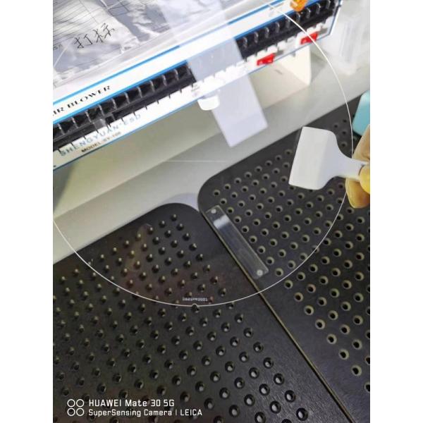 Double Side Polished High-Performance Sapphire Al2O3 Crystal Substrate Ultrathin