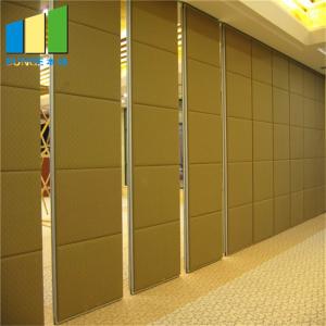 Fire Resistant Office Folding Sliding Partition Walls Acoustic Collapsing