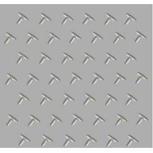 Diamond Pattern Embossed Stainless Steel Sheet Polycarbonate Solid Sheet
