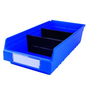 Customized Logo Warehouse Storage Plastic Solid Box Market Display Racking Bins