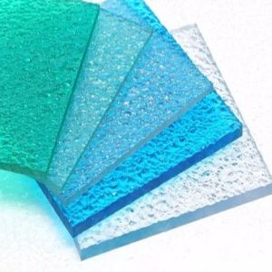 China Transparent Embossed Polycarbonate Board Durable and Weather Resistant Polycarbonate Sheet for Green House on sale