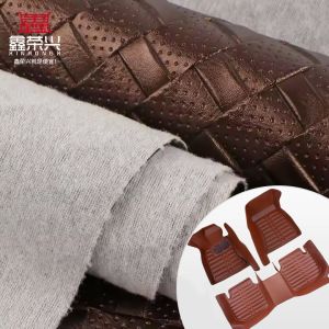 China PVC Synthetic Artificial Leather Pinhole Weave Grain Soft Bed Car Seat Cover for Chairs Sofas Shoes Cars Stretchable Fabric for on sale