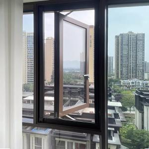 DIY Aluminum Frame Roller Retractable Screen Window Durable And Adjustable