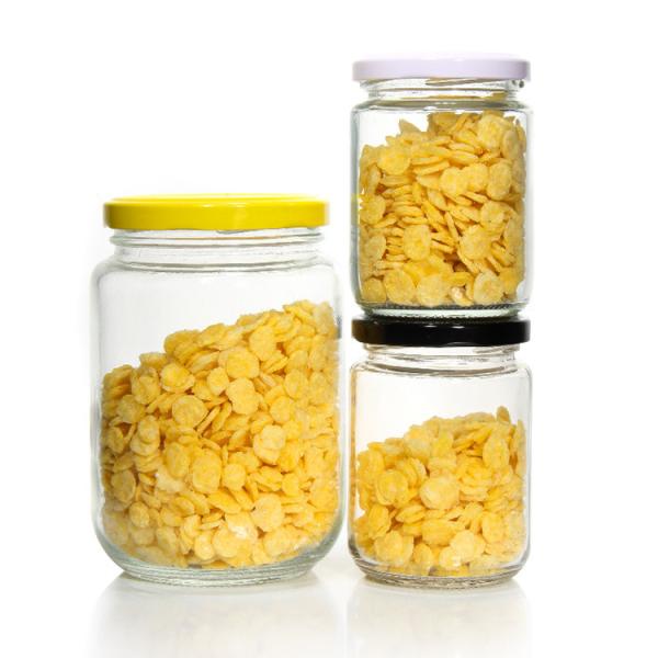 Quality Jam Spaghetti Glass Storage Jars Stackable 250ml 2oz 6oz Customized wholesale