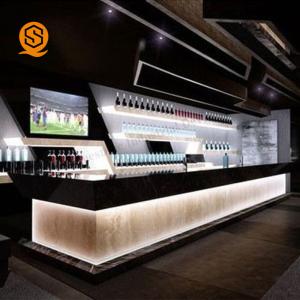 OEM ODM Solid Surface Bar Counter With Hygienic Antibacterial