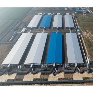 China Steel Sheet And Glass Wool Insulation Steel Warehouse Buildings Single Slope Superior Insulation Performance on sale