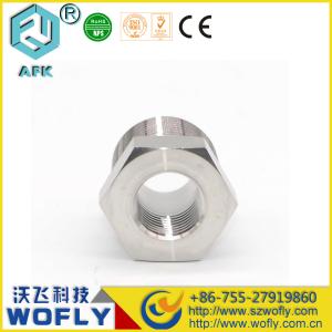 NPT Thread Forged Screw Pipe Compression Fittings Hexagon